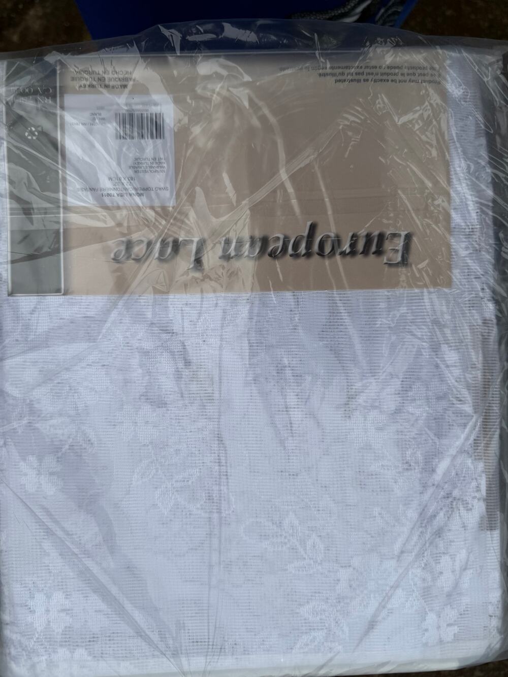 European Lace Sheer Curtain Panel 59x84 – White – JCPenney